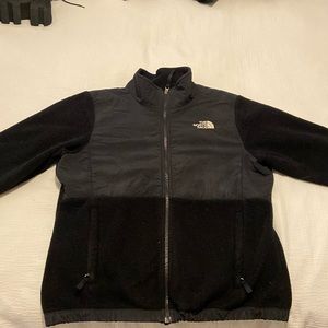 The North Face Girl’s Denali Fleece Jacket Black